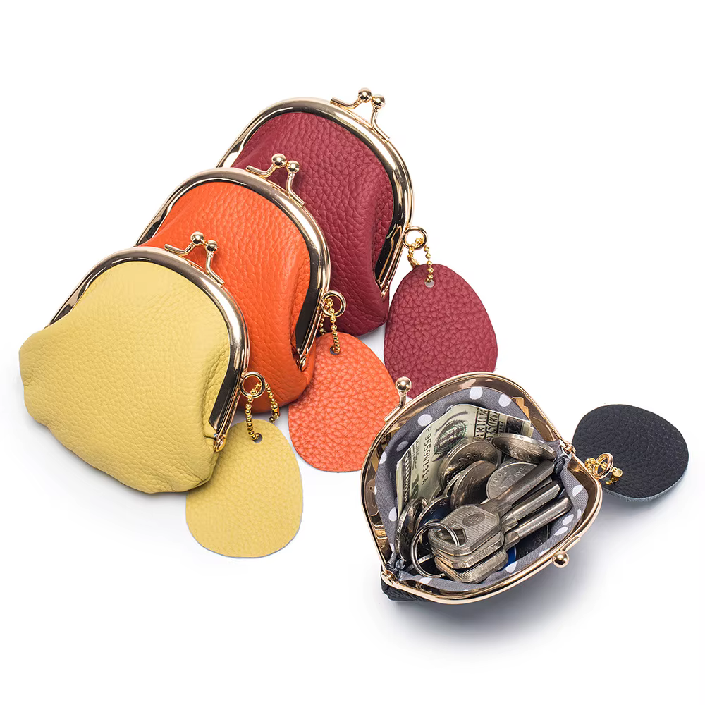 Porte-monnaie Kiss Lock pour femmes