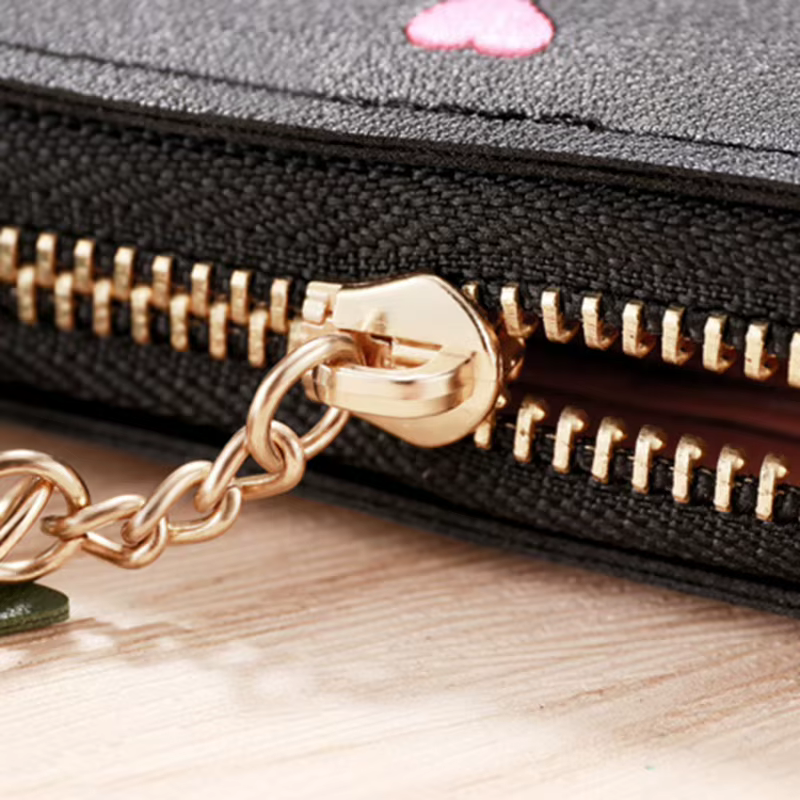 Nouveau portefeuille femmes dames Mini gland portefeuilles mignon court fermeture éclair belle en cuir Pu porte-monnaie femme main portefeuille