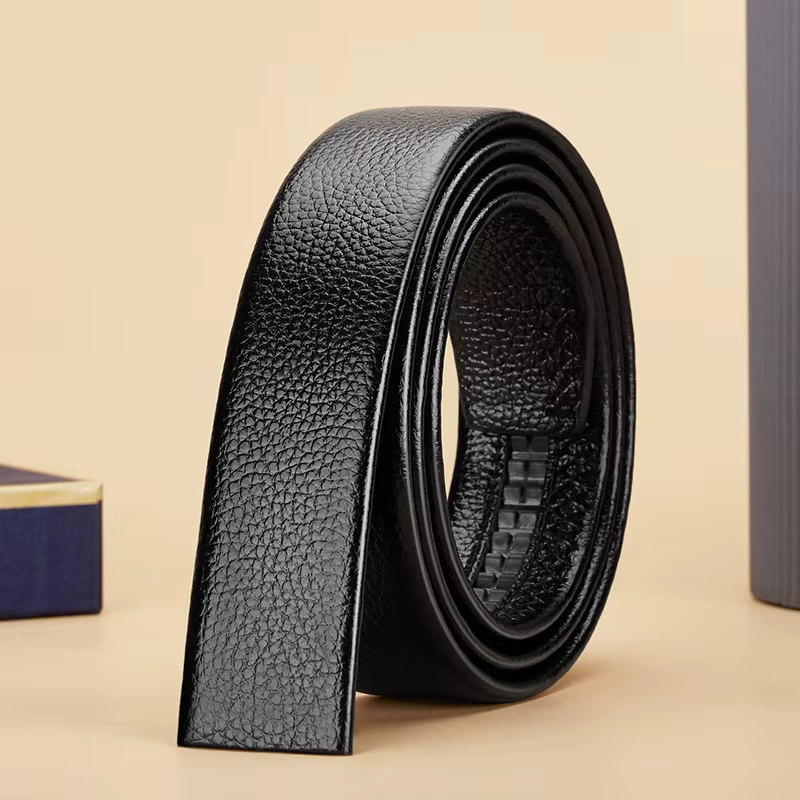 Ceinture de remplacement en cuir véritable pour hommes
