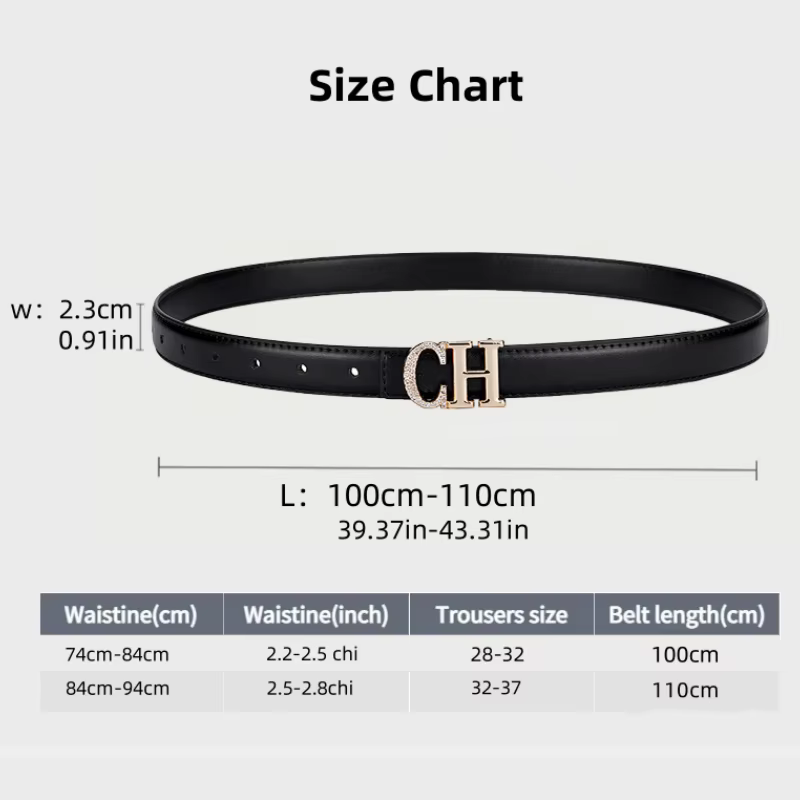 Ceinture femme rétro polyvalente à la mode
