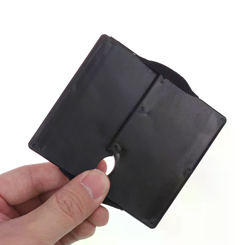 Portefeuille minimaliste pour hommes et femmes - Portefeuille fin anti-RFID