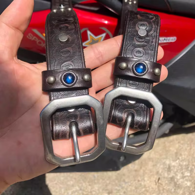 Ceinture de moto rétro américaine