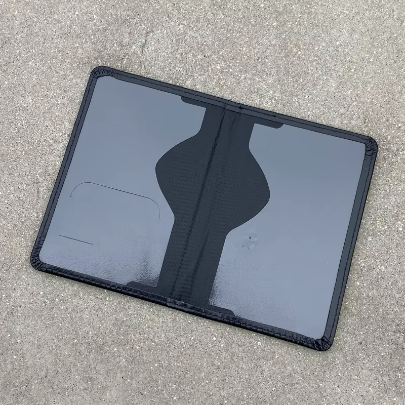 Porte-passeport en cuir PU pour hommes
