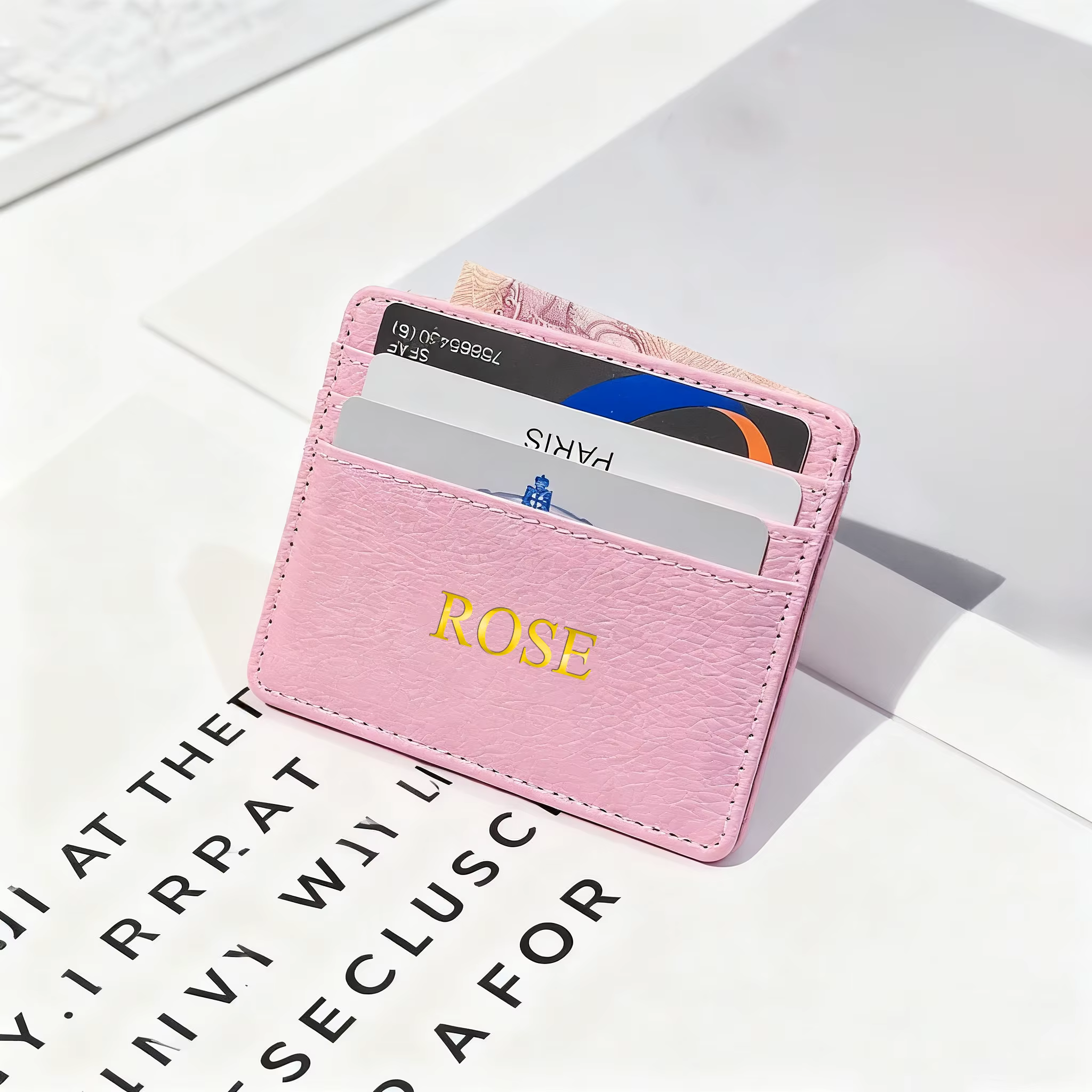 Portefeuille pour femme personnalisable