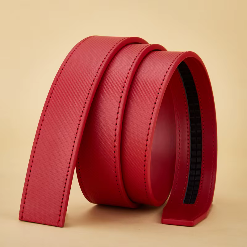 Ceinture automatique en cuir véritable pour hommes