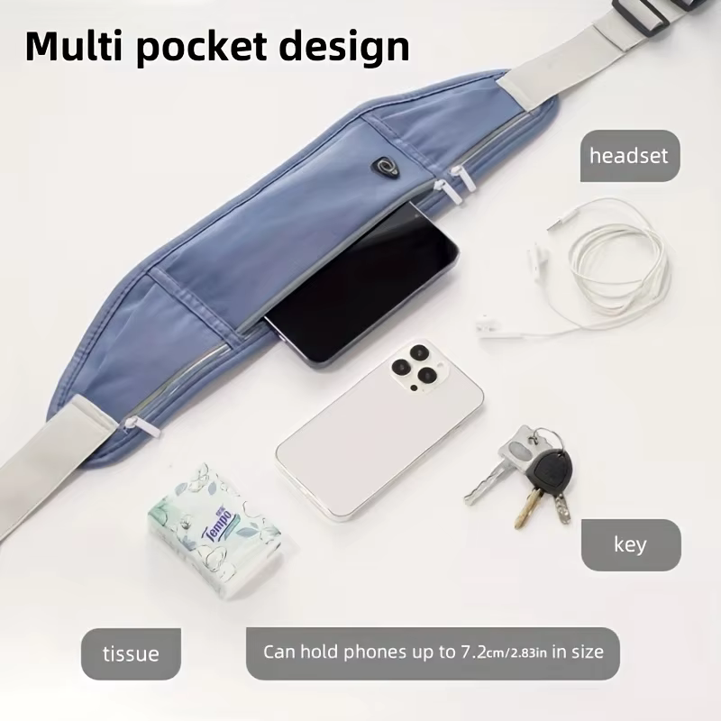 Sac de course femmes sac de taille sac de ceinture hommes sport Fanny Pack sac de téléphone portable salle