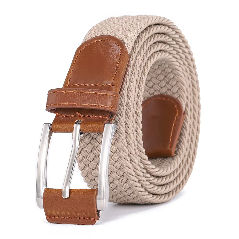 Ceintures élastiques pour hommes femmes mode tactique mâle ceinture tressée femme