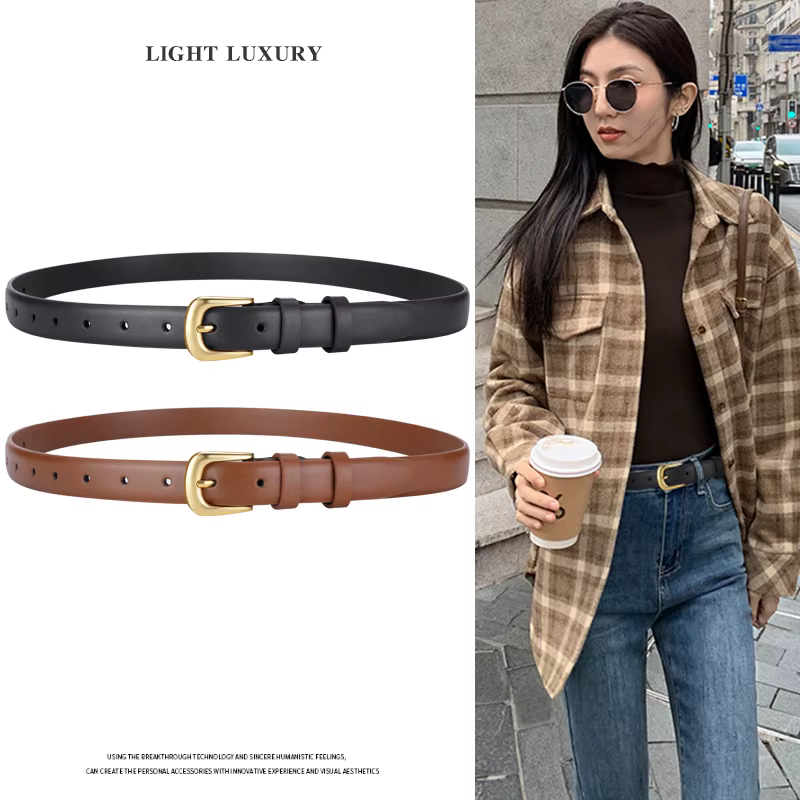 Ceinture femme mode boucle ardillon