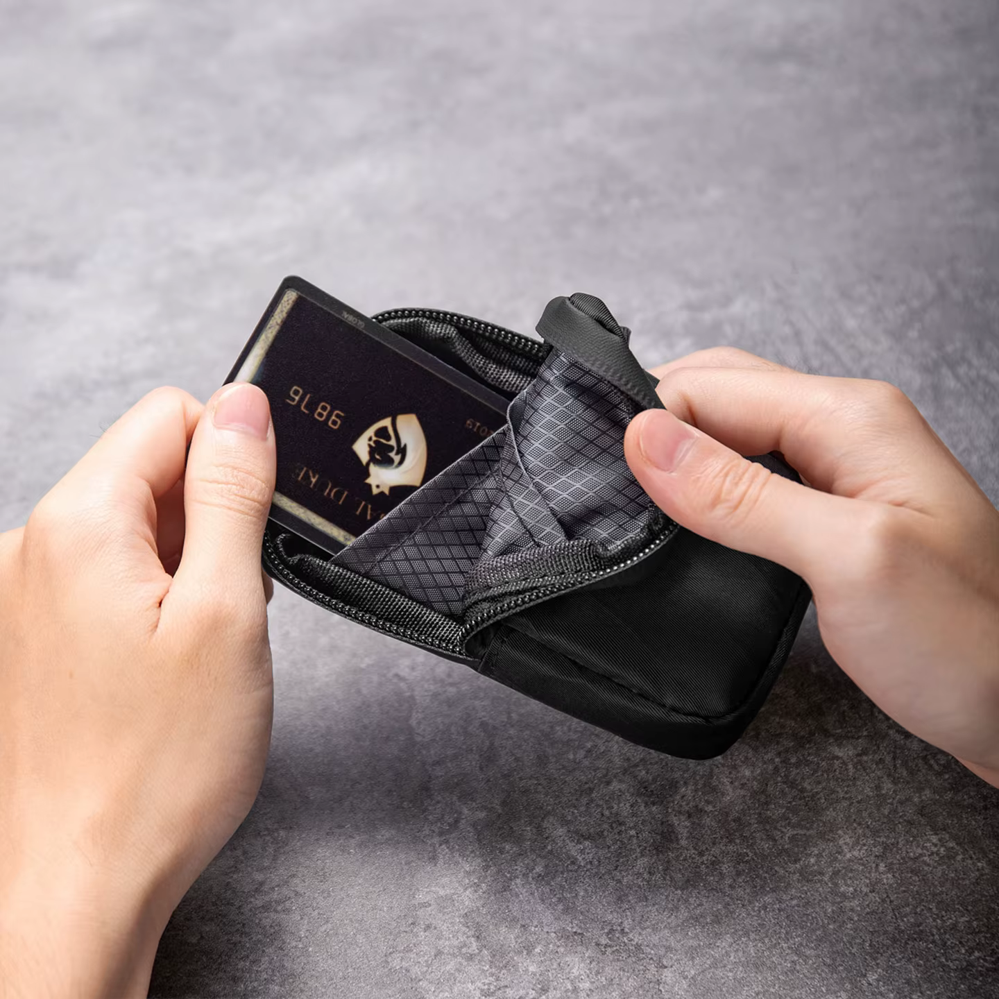 Petit portefeuille portable pour hommes et femmes