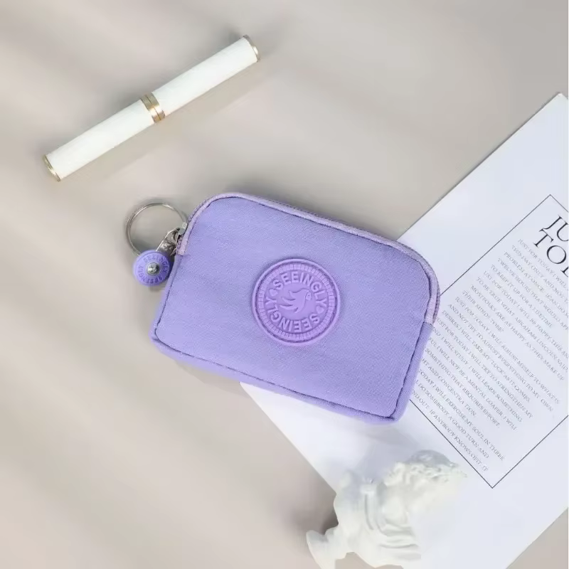 Portefeuille carré de porte-monnaie en nylon de mode pour l'organisateur imperméable de carte de crédit d'identification