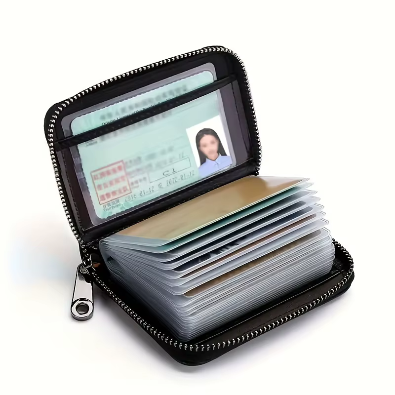 Mini portefeuille multi-cartes classique minimaliste pour homme
