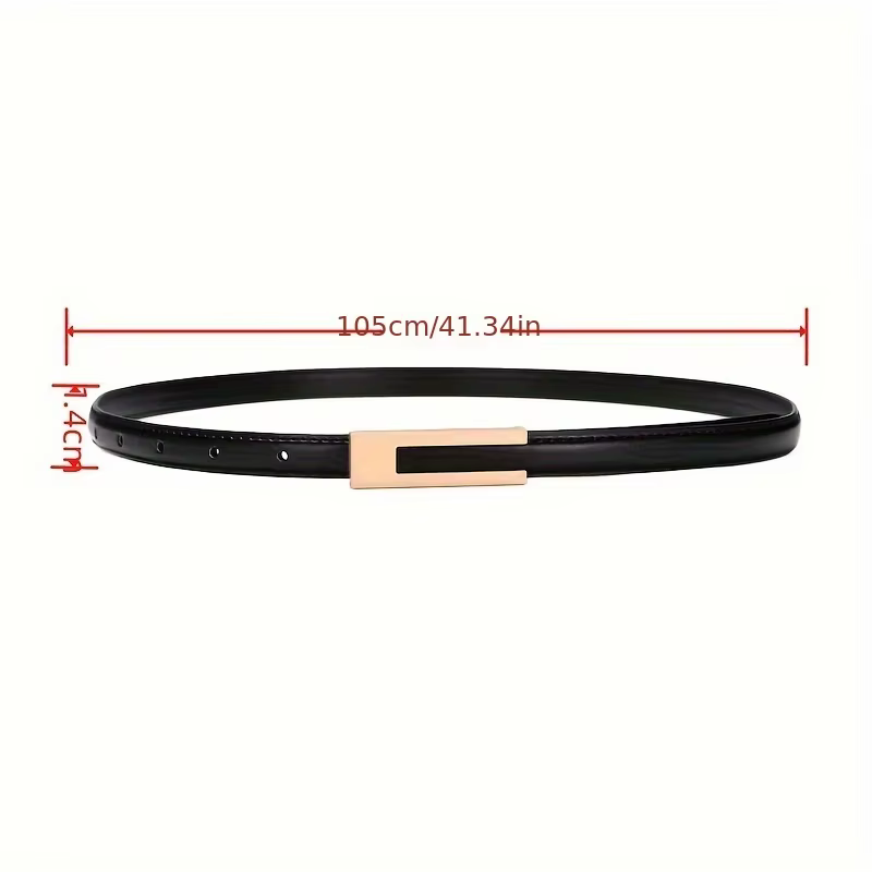 Ceinture en cuir véritable pour femme, ceinture de taille en cuir de vachette tendance avec boucle lisse, ceinture décorative polyvalente pour tenues décontractées et formelles