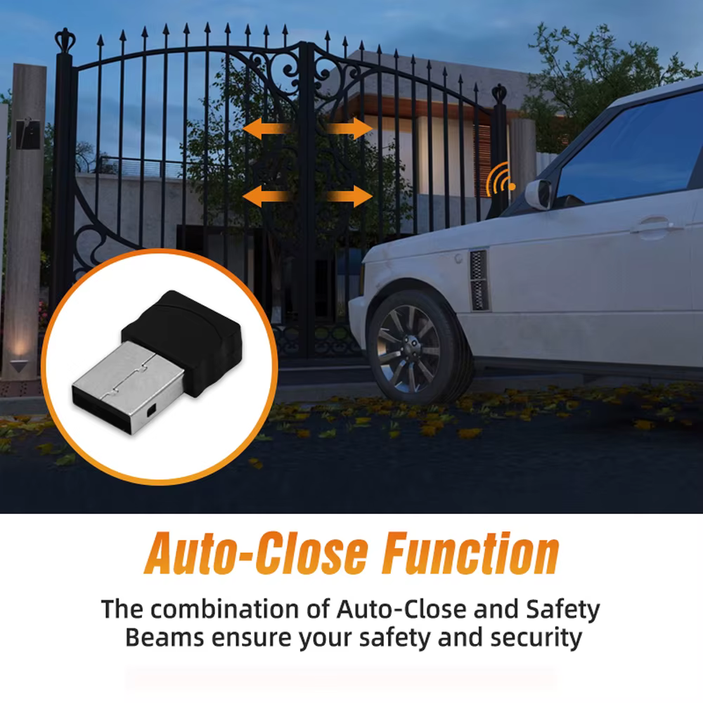 Récepteur d'ouverture de porte de garage, récepteur de système d'automatisation de contrôle d'accès domestique, dispositif d'ouverture de port USB de connexion Bluetooth 2.4G