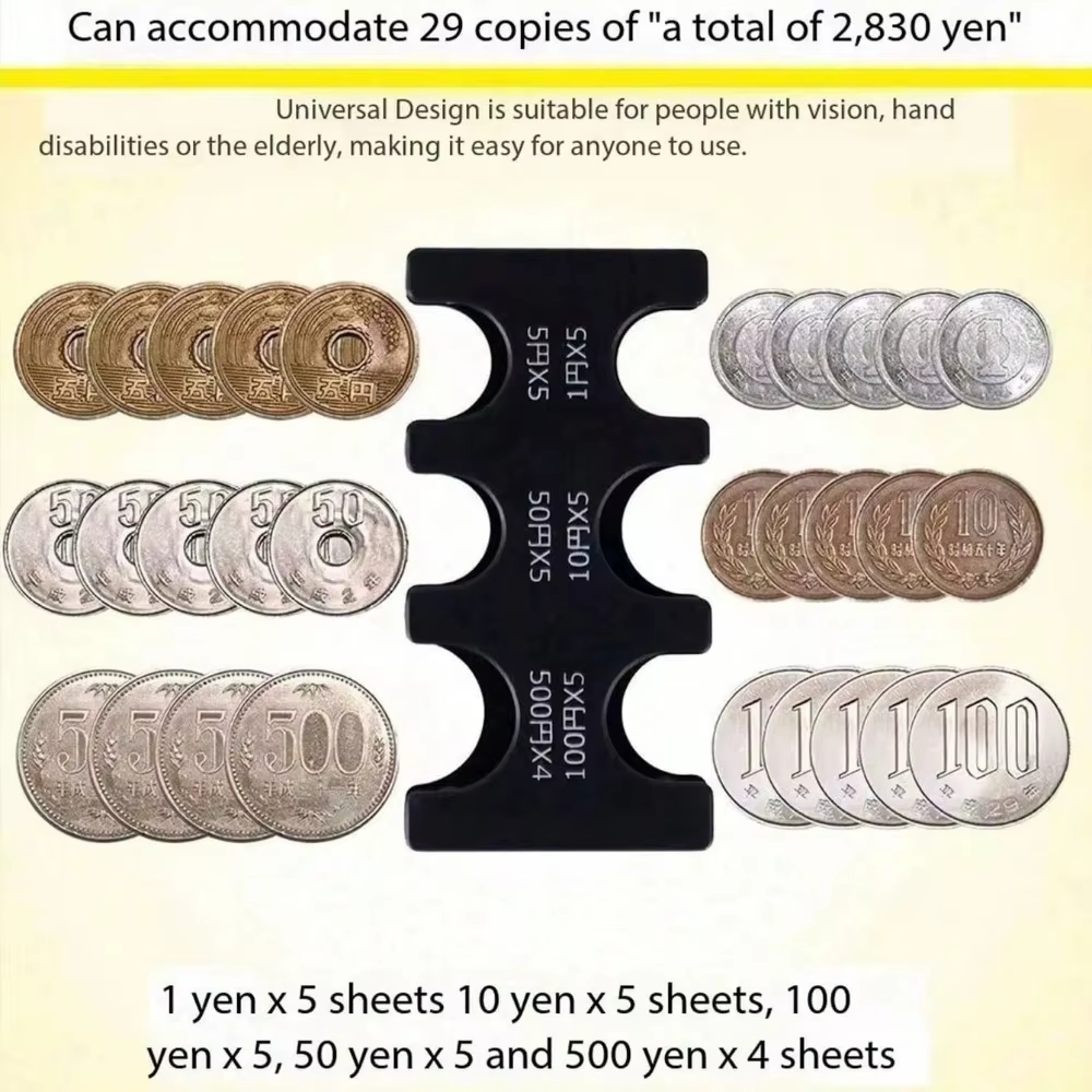 Portefeuille japonais pour pièces de monnaie