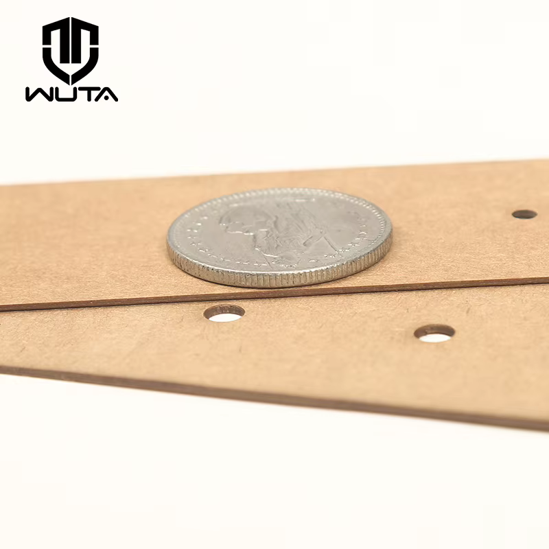 WUTA-Mini porte-cartes en papier kraft, modèle horizontal simple, portefeuille en cuir, ensemble de motifs, outils de bricolage, 913