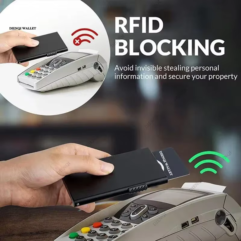 Porte-cartes RFID pour hommes