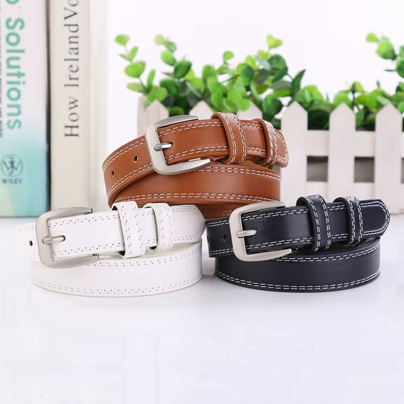 Ceinture pour femme à double brin de style coréen tendance