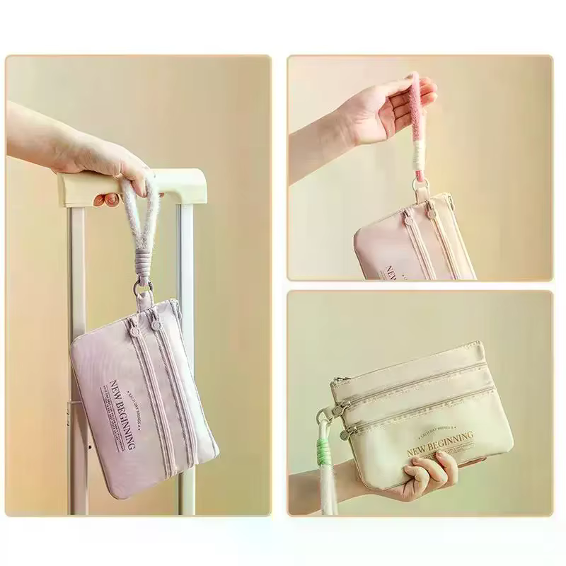 Portefeuille porte-passeport de voyage - Organisateur de cartes d'identité imperméable pour billets d'avion, visas, cartes d'embarquement et cartes de crédit