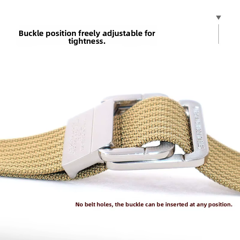Ceinture de taille à Double anneau en alliage pour hommes