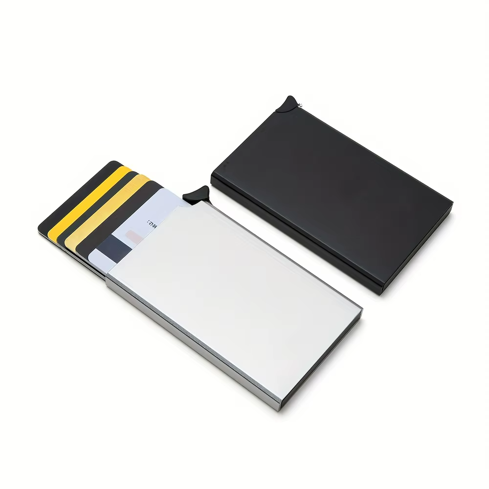Porte-carte de crédit en aluminium pour hommes