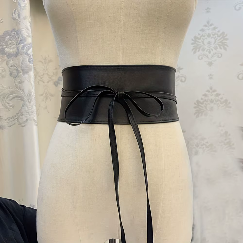 Ceinture Boho en Faux cuir pour femmes