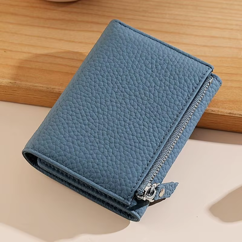 Portefeuille pour femme à trois volets