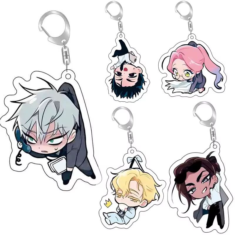 Porte-clés Super Mignons Anime Dance Chibis Luka Ivan Till Mizi Hyuna Sua, Accessoires de Jeu, Pendentif de Sac à Dos, Bijoux