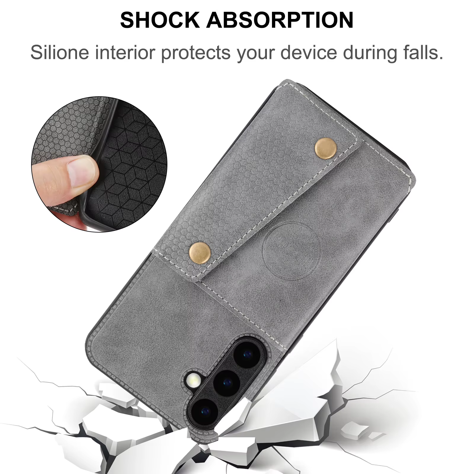 Étui en cuir porte-cartes pour Samsung Galaxy S25 S26 Ultra S24 FE S23 S22 Ultra S21 S20 FE Plus 5G – Housse portefeuille Coque