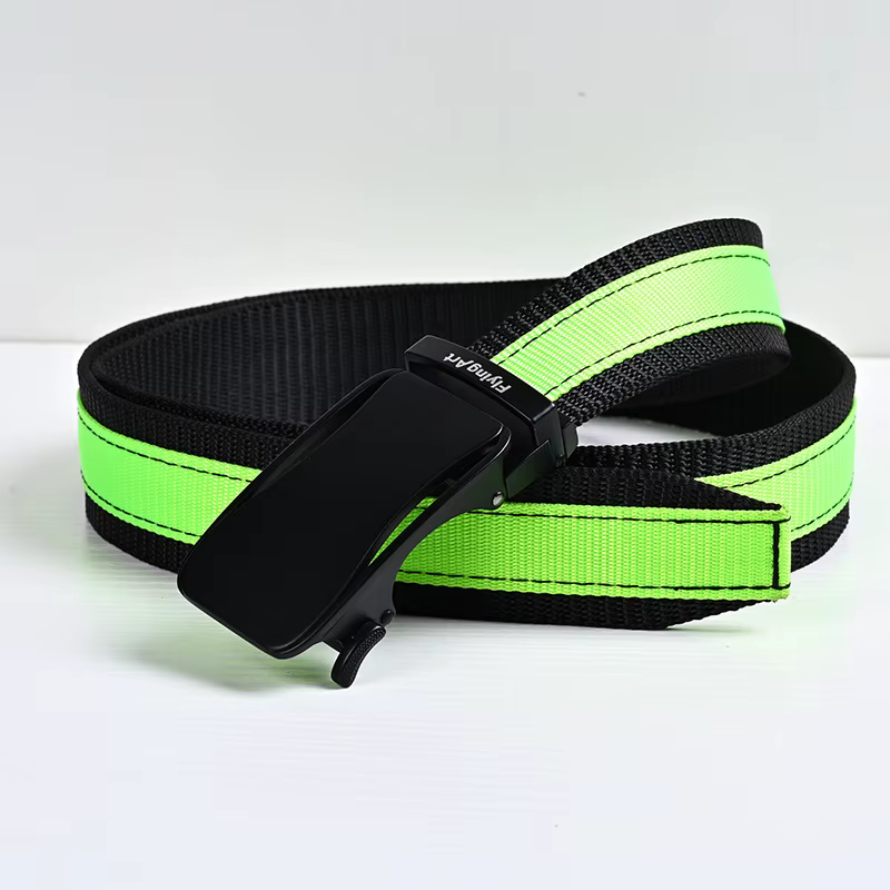 Ceinture à boucle automatique de 3.5cm pour hommes, ceintures de créateur, ceintures à la mode, accessoires militaires