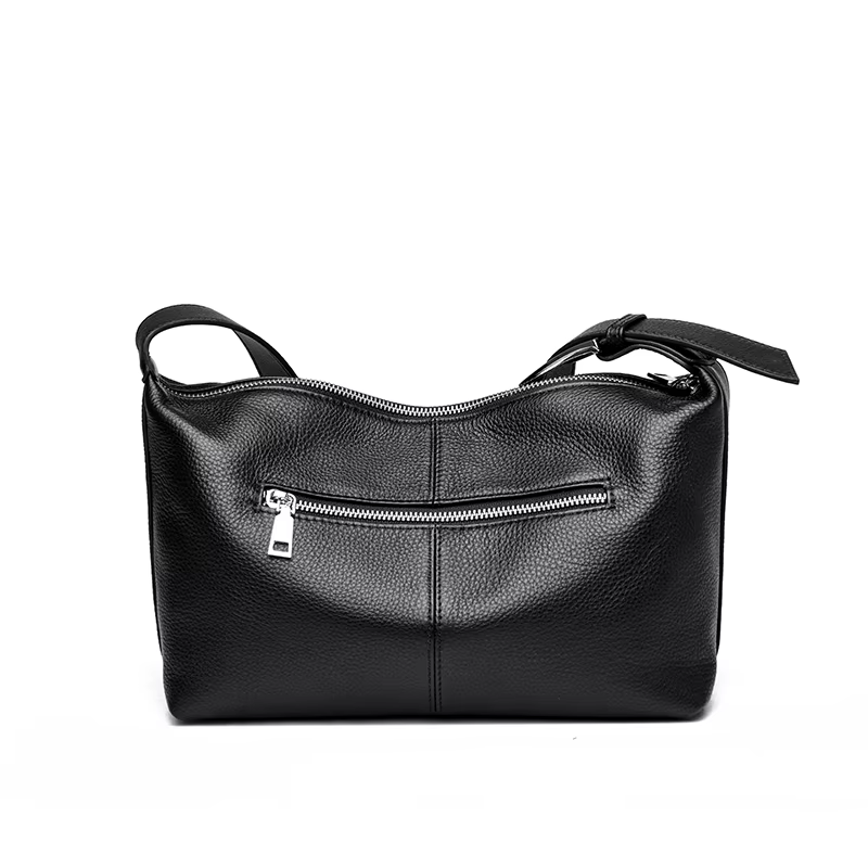 Sac à bandoulière en cuir de grande capacité pour femmes