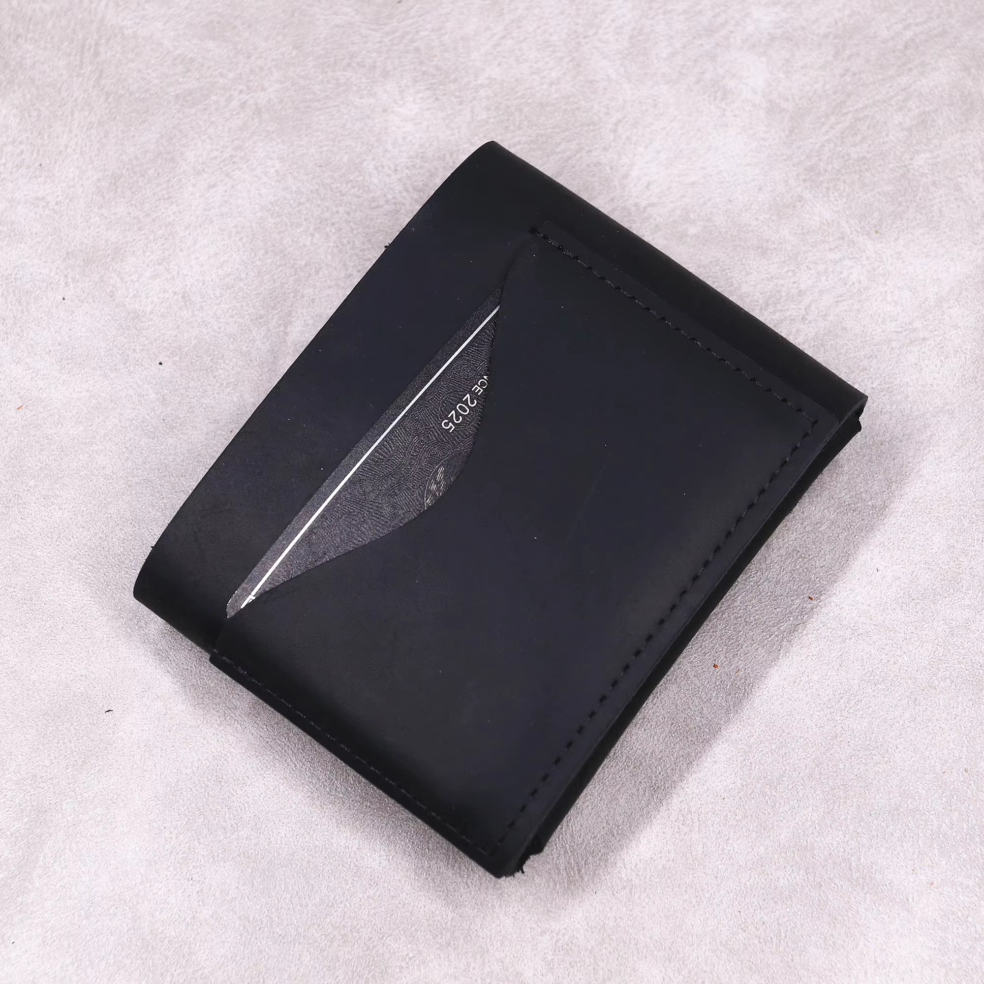 Portefeuille en cuir véritable pour hommes