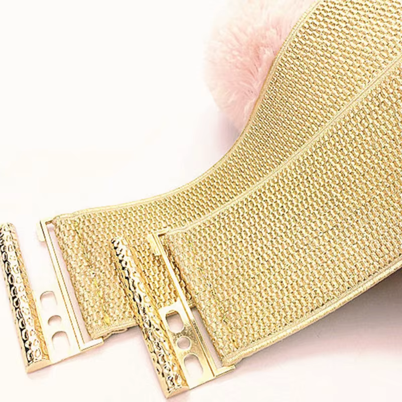 Femmes taille élastique ceinture mince façonnage