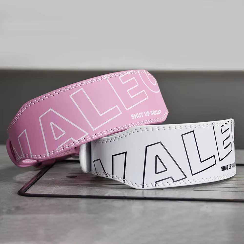 Ceinture de musculation en cuir rembourrée en mousse, soutien dorsal, ceinture de gym pour la musculation, les squats, la musculation avec poids, pour hommes et femmes
