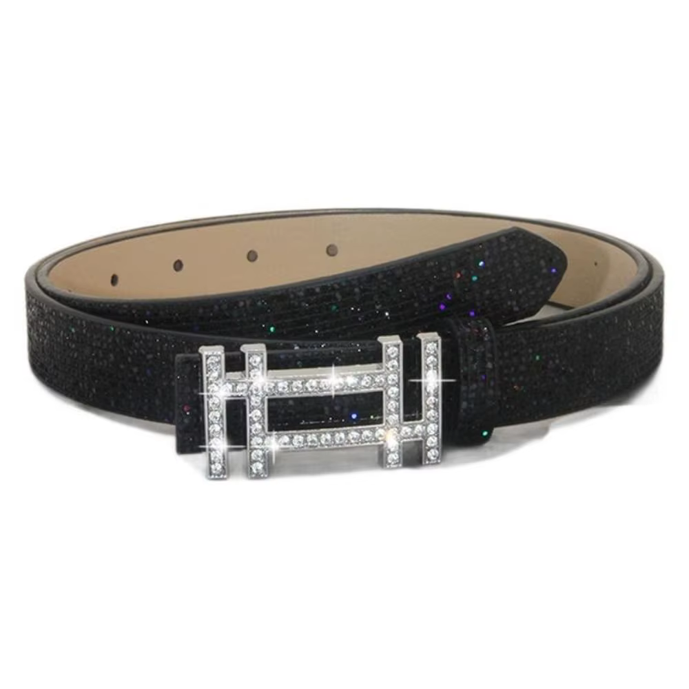 Ceinture Vintage en cuir PU pour femmes