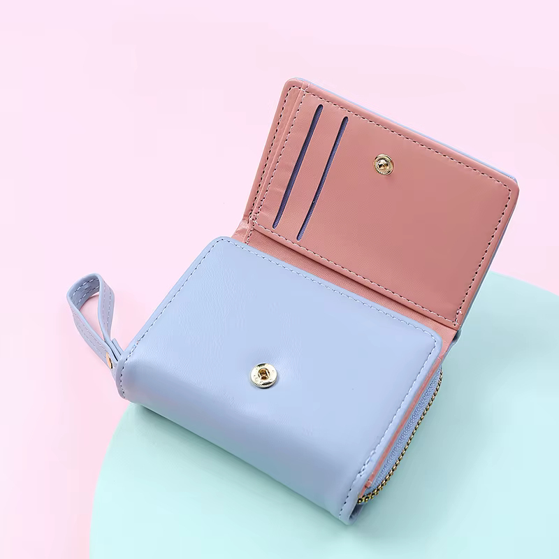 Marque de luxe femmes petit portefeuille femme porte-carte portefeuilles courts avec porte-monnaie