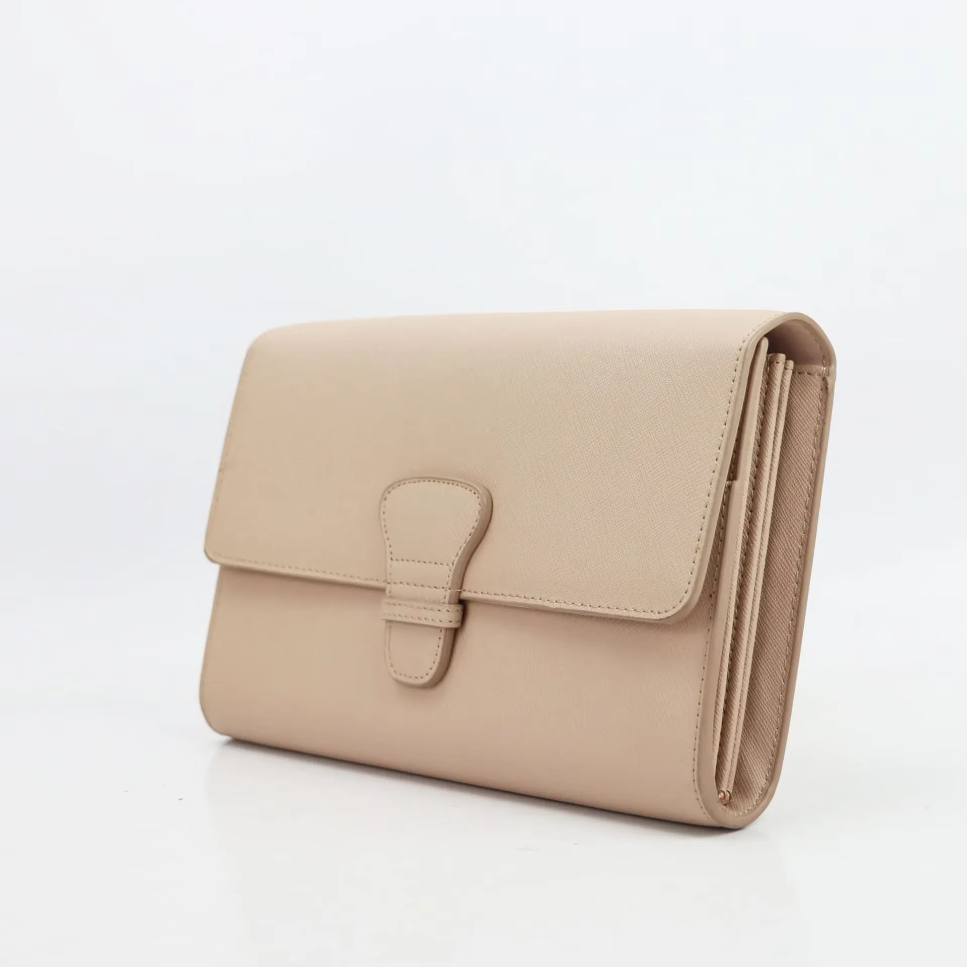 Portefeuille long en cuir grande capacité