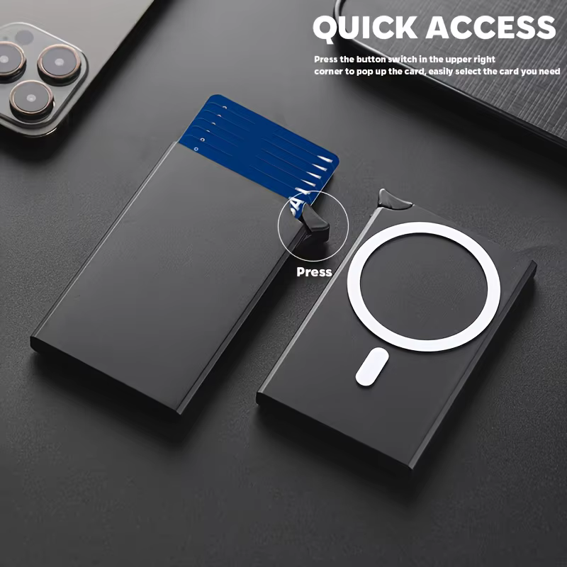 Porte-cartes de téléphone personnalisé avec blocage RFID