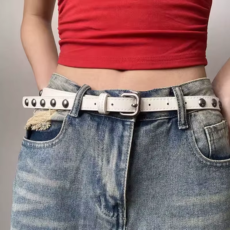 Ceinture en cuir pour femmes
