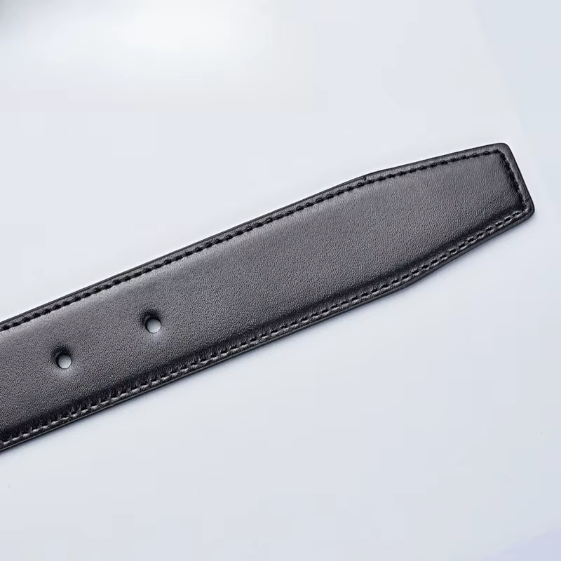 Ceinture en cuir véritable pour homme