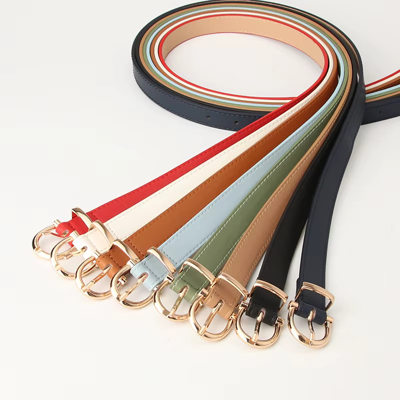 Ceinture en cuir de luxe pour femme