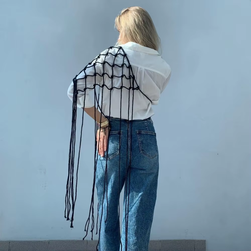 Ceinture en coton tissée à la main