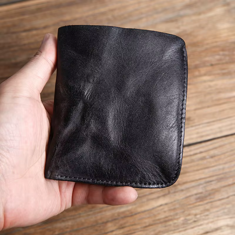 Portefeuille haut de gamme de style denim vintage