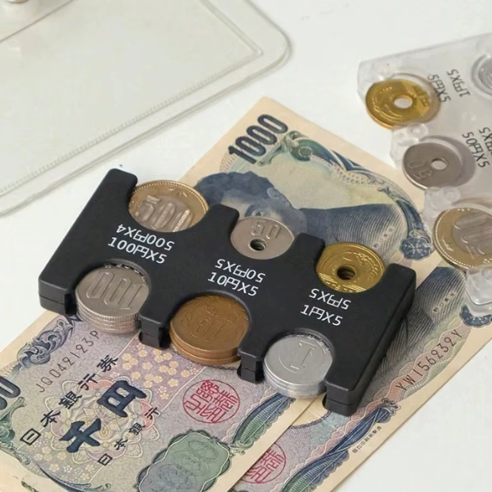 Portefeuille japonais pour pièces de monnaie