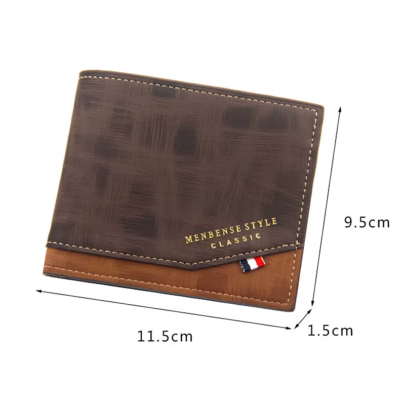 Portefeuilles courts pour hommes