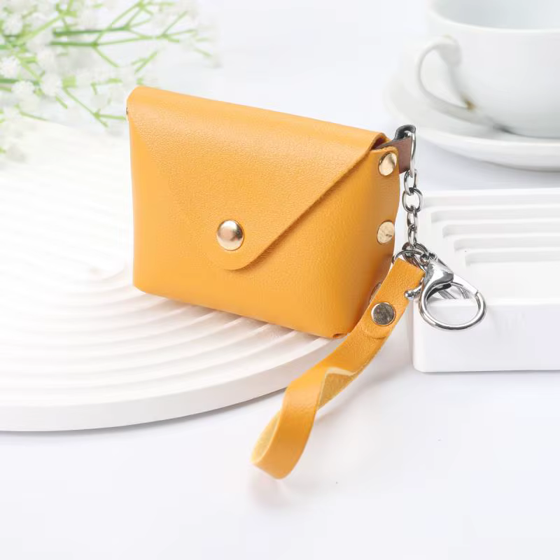 Mini porte-monnaie en cuir PU