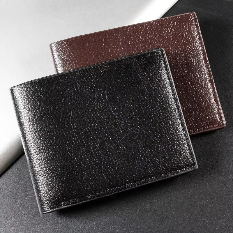 2026 Portefeuille pour hommes en cuir véritable