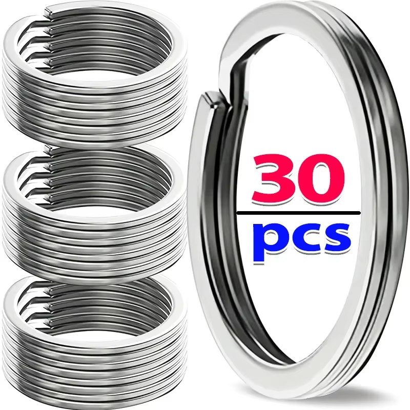 Porte-clés en acier inoxydable