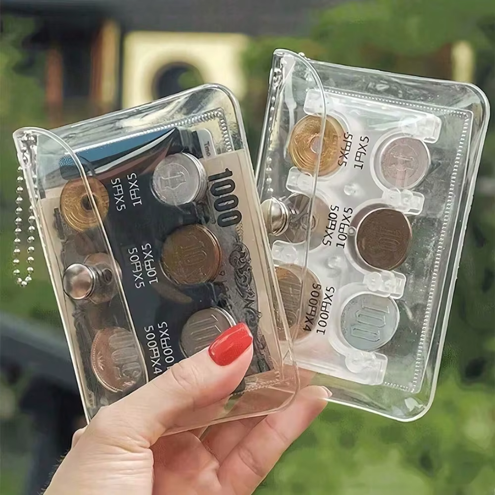 Portefeuille japonais pour pièces de monnaie