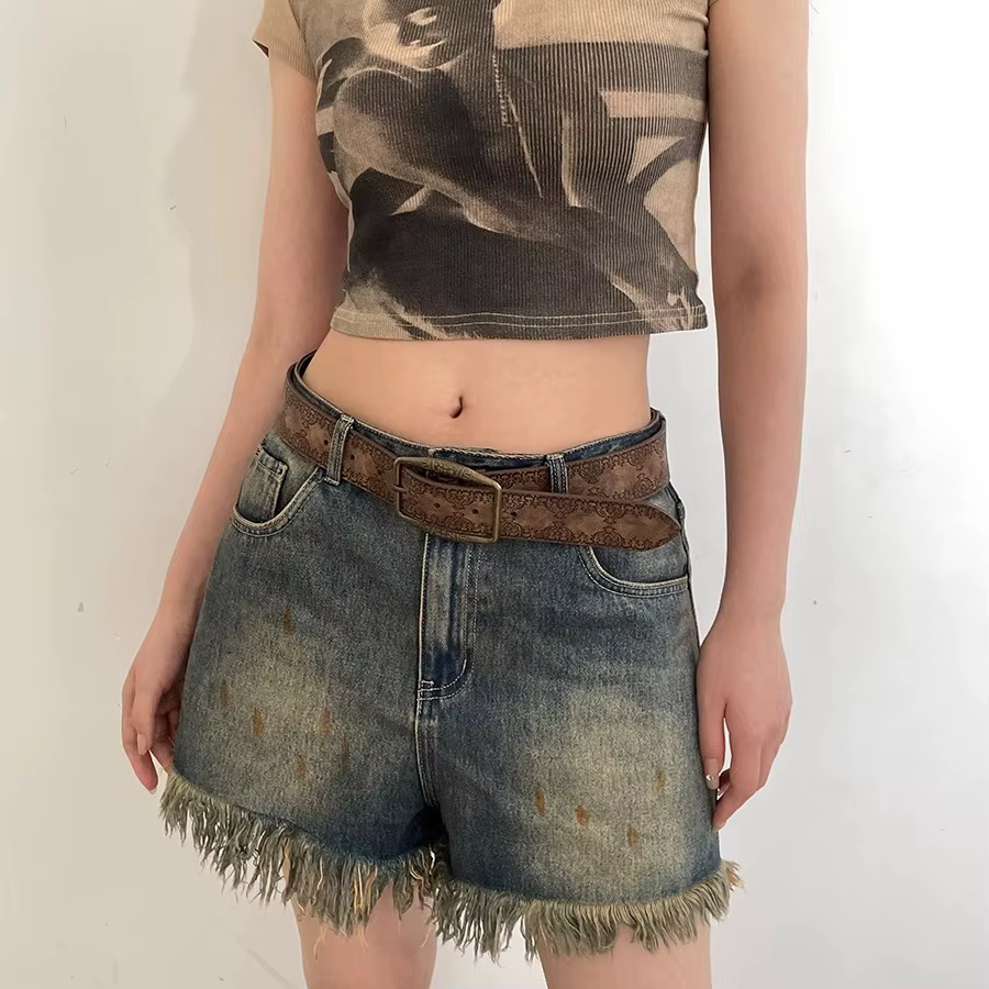 Ceinture occidentale Vintage pour femmes