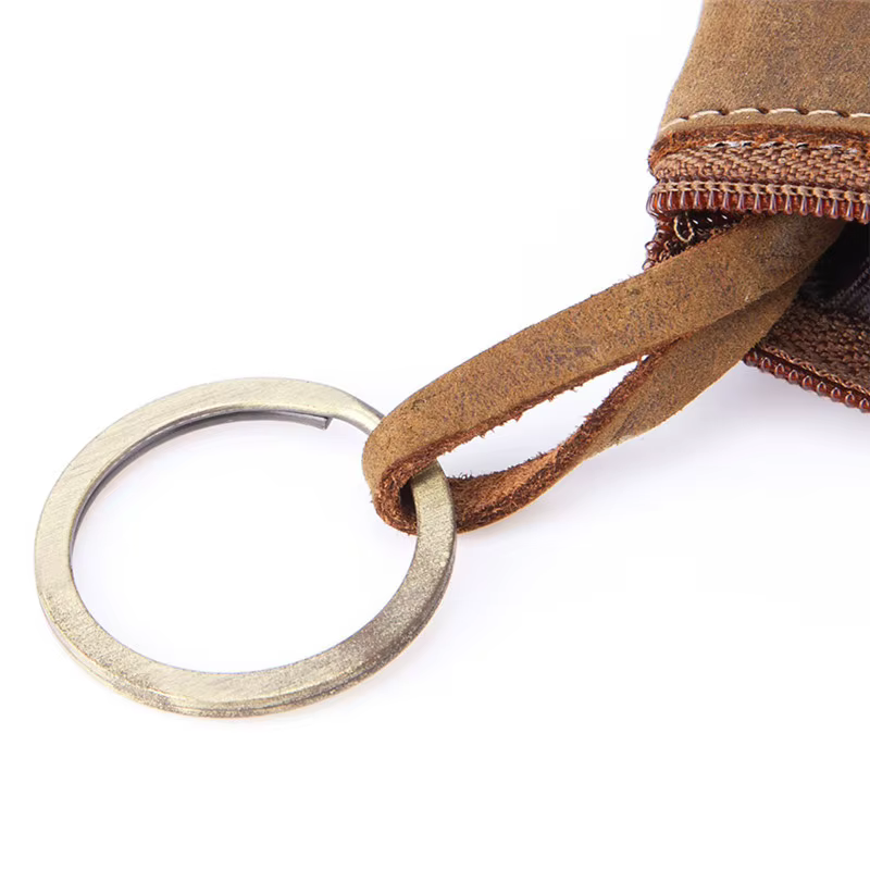 Porte-carte Crazy Horse en cuir